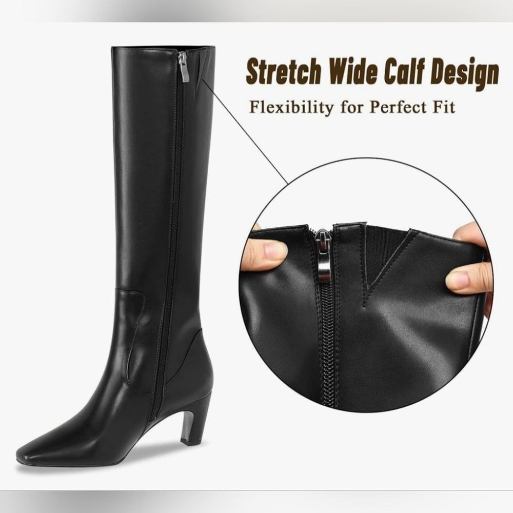 TEAIEUI Knee High Boots #530 - Picture 8 of 12